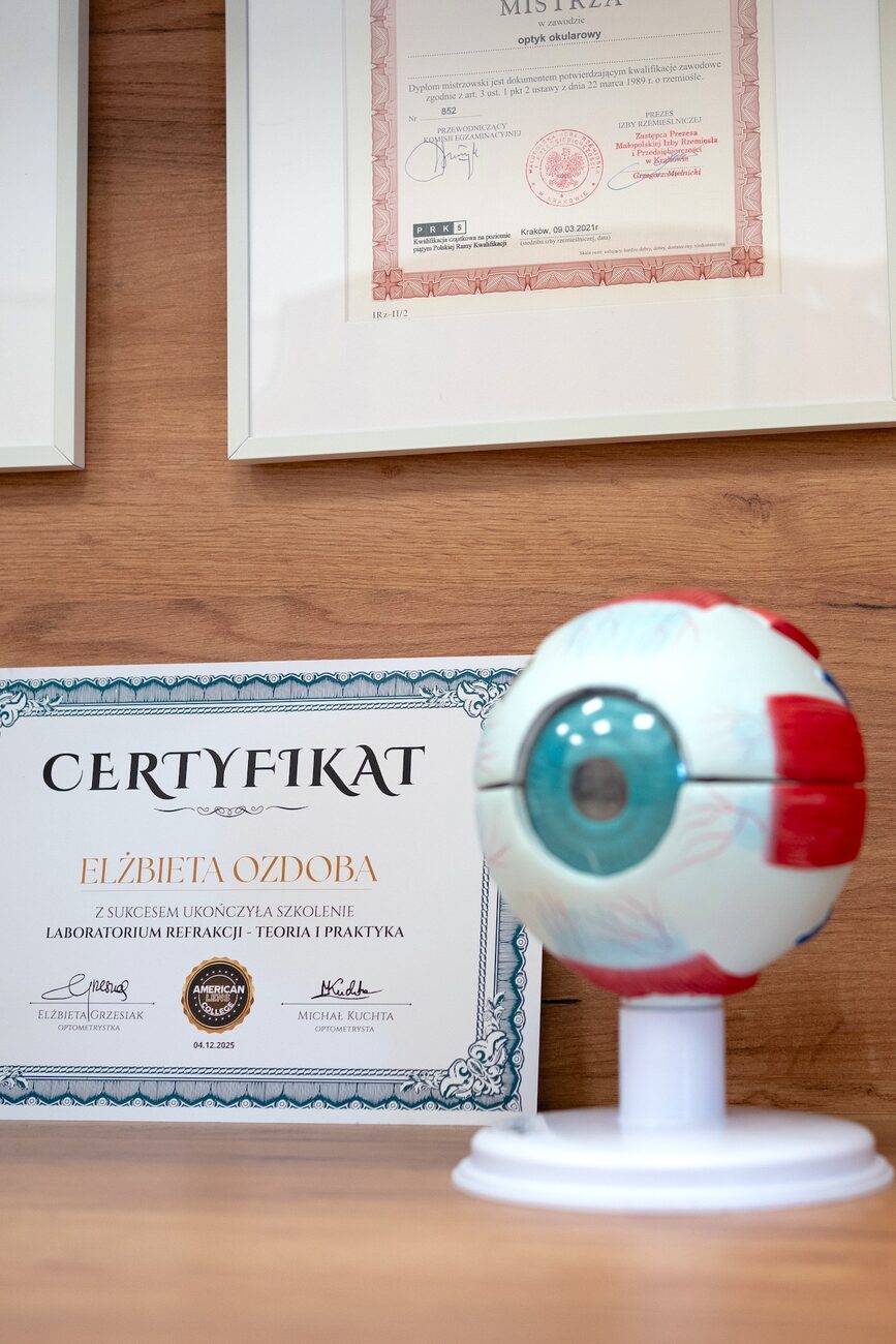 Certyfikat / dyplom — Szkiełko i Oko